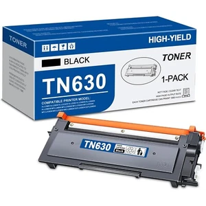 TN-630 TN630 Toner Replacement for Brother TN630 Toner Cartridge Black for HL-L2 - Picture 1 of 7