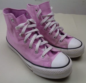 Zapatillas deportivas Converse para mujer talla UK 4 rosa plataforma altas CTAS - Imagen 1 de 10