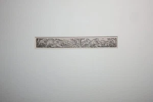 HUNTING BÄREN WILDSCHWEIN JAGD KUPFERSTICH BROSAMER MONOGRAMM PASSEPARTOUT 1550 - Picture 1 of 12