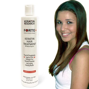 Keratin Research FORTE + Brazilian Keratin Hair Blowout Treatment 300ml - Picture 1 of 12