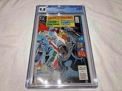 Secret Origins 37 CGC 9.8 NM/M White Pages Copper Age Legion Doctor Light 1989 - Image 1 of 4