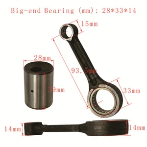 Motorcycle Parts Engine Connecting Rod Conrod Kit For Kymco GY125 GY6 - Picture 1 of 5