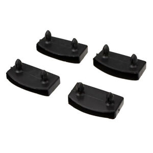 10/20/50X Black Plastic Replacement Bed Slat Plastic Center/End Caps Holder