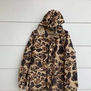 Vintage 80s 10x Duck Camo Hunting Shooting Jacket Waterfowl Men’s L - Picture 1 of 14