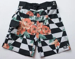 Billabong Boy's Pro 13 Inch Performance Boardshorts AR8 Black Large (6) NWT - Picture 1 of 3