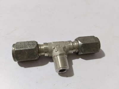 SSP 4-JBU-SS TEE UNION  4JBUSS  1/4 IN  - Image 1 of 2