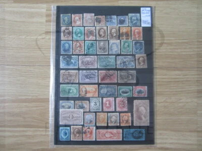 LOT TIMBRES ANCIENS DES USA - Photo 1/2