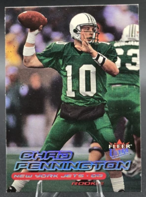 2000 Fleer Ultra Rookie Chad Pennington #226 RC New York Jets - Image 1 of 3
