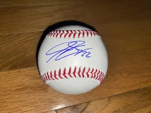 TEXAS RANGERS JON GRAY SIGNED AUTOGRAPHED BALL BASEBALL COA - Picture 1 of 3