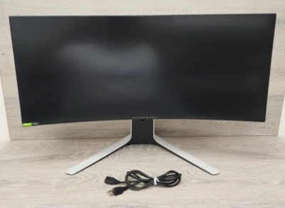 Dell Alienware 34 AW3420DW 34" Curved Gaming Monitor LCD LED 1440p Tested Works - Image 1 of 4