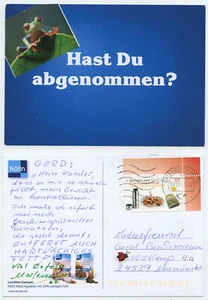 61067 - Kölln Müsli Knusper - Hast du abgenommen? - Ansichtskarte, gelaufen - Picture 1 of 1