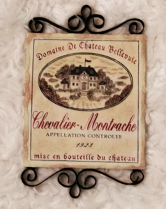 PAMELA GLADDING Domaine De Chateau Bellevuie Chevalier Montrache Ceramic Art - Picture 1 of 2