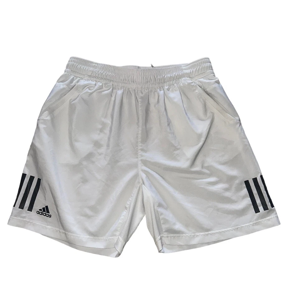 Adidas 3 полоски клуб маленький белый/черный молодежи мальчиков размер XL мужской средний - Изображение 1 из 4