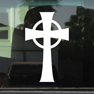 Celtic Cross (Jesus, Church, Bible) Custom Vinyl Sticker / Decal