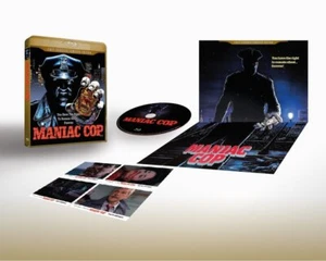 MANIAC COP *1988 / LTD EDITION / POSTER / CARDS / Bruce Campbell* NEW RB Blu-ray - Picture 1 of 1