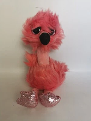 Franny The Flamingo Pink TY Beanie Boos Collectible Plush Teddy Toy 24cm. - Image 1 of 4