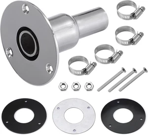 CarBole Thru Hull Exhaust Skin Fitting, 316 Stainless Steel, Fit for 24mm...  - Picture 1 of 7