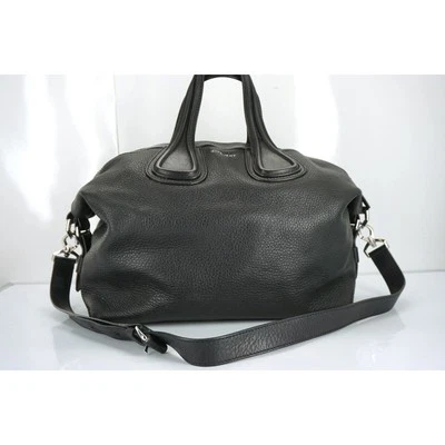 Bolso Cartera Givenchy Cuero Nightengale Medio Ceroso $2450 Nuevo Bandolera Plateado Foto 1 de 4
