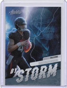 2022 Panini Absolute By Storm Desmond Ridder #BST-4 RC Atlanta Falcons - Bild 1 von 2