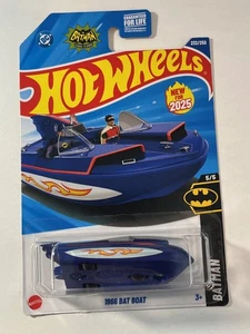 Hot Wheels 1966 Bat Boat / Bateau #232 Mainline 2025 Case M - Picture 1 of 2
