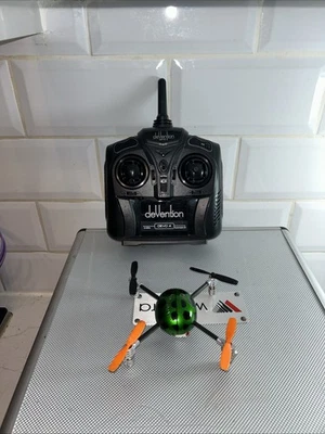 Walkera QR Ladybird V2 quadcopter with devention devo 4 Transmitter - Image 1 of 4