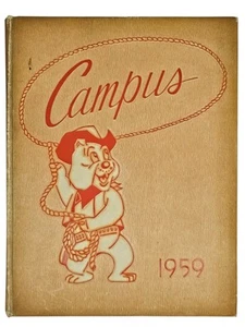 Anuario de escuela secundaria Pasadena 1959 "Campus" Pasadena, California - Imagen 1 de 9