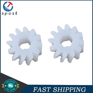 2pc Reclining Seat Gear White Replacement Repair Kit for BMW 320i 325i M3 - Foto 1 di 8