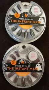 Set of 2 Olive and June Press on Nails *The Instant Mani Halloween Medium Length - Picture 1 of 4