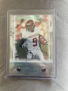 2008 Playoff Prestige #197 Tracy Porter Draft Picks Rookie Light Blue /999 - Bild 1 von 2