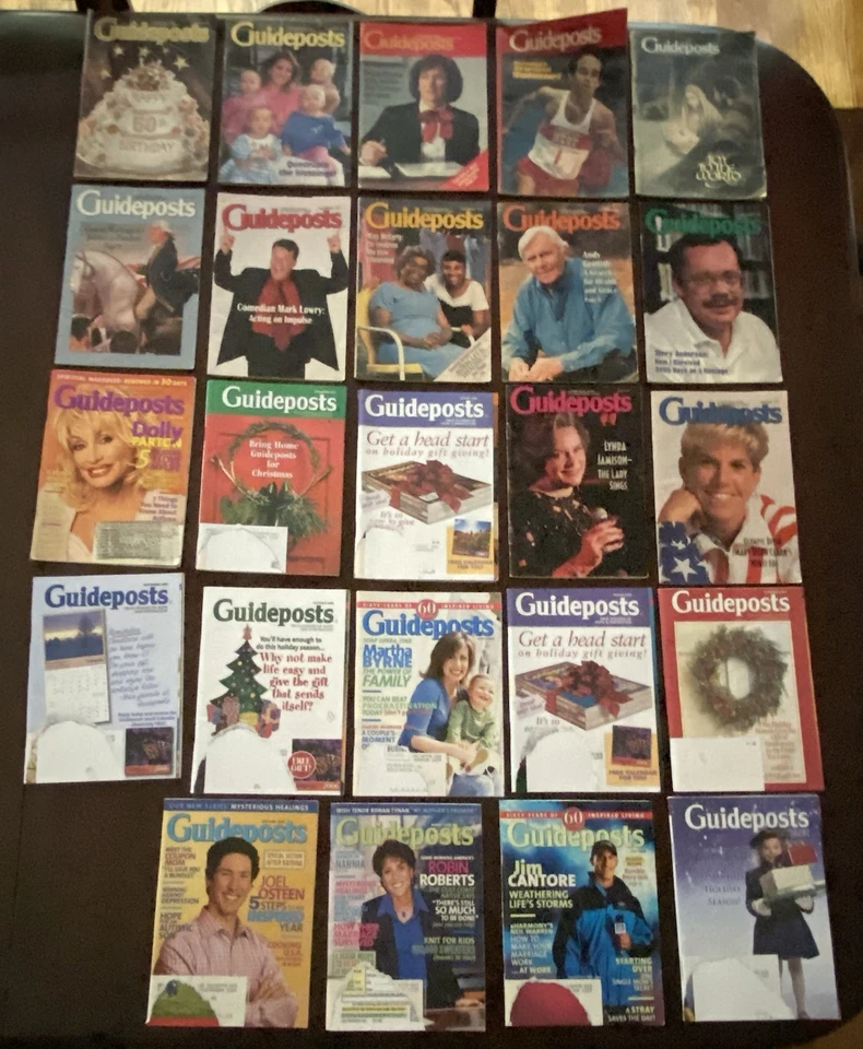 Lot 24 Magazines GUIDEPOSTS 1981 - 2006 — 第 1/4 张图片