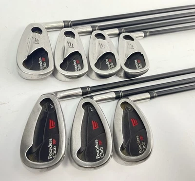Founders Club Iron Set 5-SW Ladies Flex Graphite /Right Handed /New Grips /27028 - Image 1 of 4