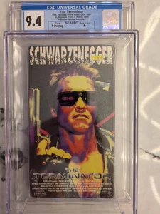 The Terminator (VHS, 1991) Graded 9.4 A+, Hemdale Home Video - Picture 1 of 3