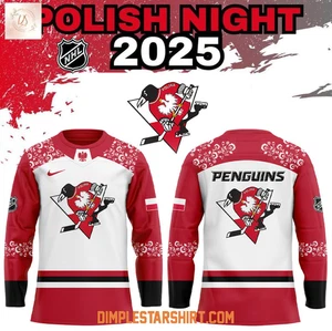 Pittsburgh Penguin Polist Night 2025 Hockey Jersey Fan Gear - Picture 1 of 2