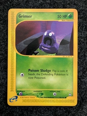 Grimer 79/147 Aquapols NM E-Reader Vintage WOTC - Pokemon TCG - Image 1 of 4