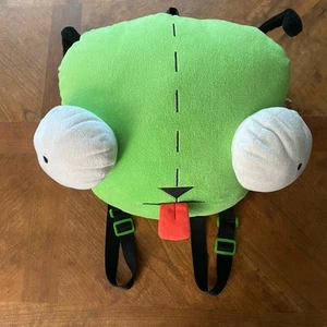 2010 Invader Zim GIR PLUSH BACKPACK BAG NICKELODEON Classic Original New w/ Tags - Picture 1 of 7