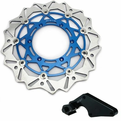 Soporte de rotor de disco de freno de gran tamaño para Yamaha YZ450F YZ250F 08-15 YZ125/250 08-16 Foto 1 de 4