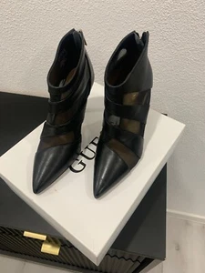 stifeletten guess gr .38 schwarz ein mal getragen - Bild 1 von 3