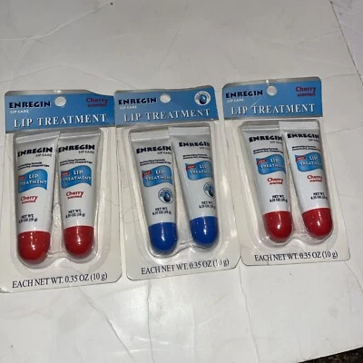 3 tubos Enregin REPARACIÓN DE LABIOS alivio inmediato 0,35 fl oz/10 ml (paquete de 2) Foto 1 de 4