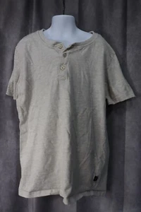 Lee Youth Boy's Ivory Short Sleeve Shirt Medium (10-12) - Picture 1 of 4