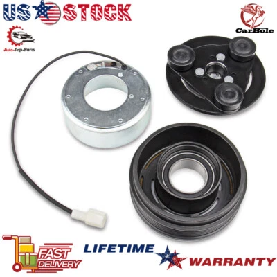 Embreagem compressor CA para 2004 2005 2006 2007 2008 2009 Mazda 3 MOTOR NÃO TURBO - Imagem 1 de 4