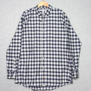 Camisa con botones Southern Point Co Hadley para hombre talla 2XL elástica cepillada a cuadros - Imagen 1 de 12