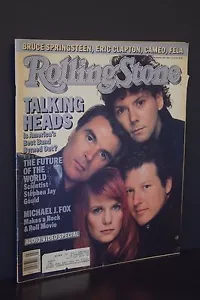Rolling Stone Magazine Issue 491 January 15th 1987 Talking Heads - Imagen 1 de 2