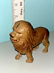 VINTAGE GUSSEISEN LÖWE SCHWEINCHEN / MÜNZBANK - Bild 1 von 7