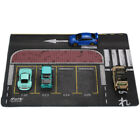 1/64 Rubber Parking Lot Mouse Pad Car Vehicle Scene Display Large Garage Toy L