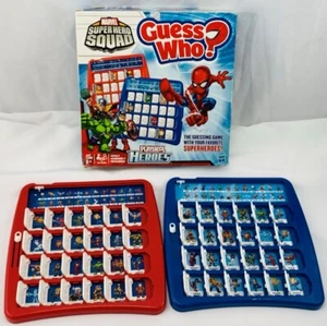 2009 Marvel Guess Who Super Hero Squad Spider Man and Friends Hasbro Complete - Picture 1 of 5