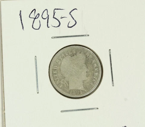 1895-S Barber Dime Cover