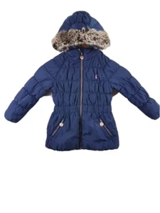 Joules Navy boys light hooded jacket 4 year old Blue Colour - Picture 1 of 12