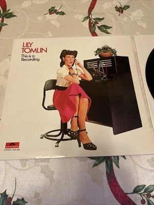 Vintage Comedy-Lily Tomlin "THIS IS A RECORDING" Vinyl LP 33 RPM 1971 Original - Image 1 of 4