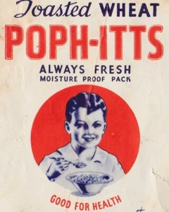 Vintage 1938 Toasted Wheat Poph-Itts Cereal Co. Printed Ad St. Louis Minneapolis - Picture 1 of 3