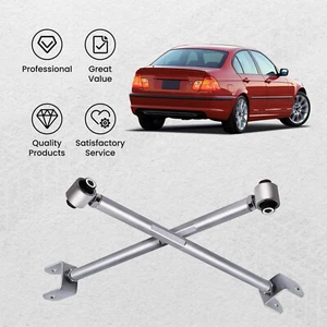 ADJUSTABLE REAR LOWER CAMBER CONTROL ARMS For BMW E36 E46 E83 E85 E86 E89 CRC - Picture 1 of 12